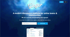 Desktop Screenshot of gingerhq.com